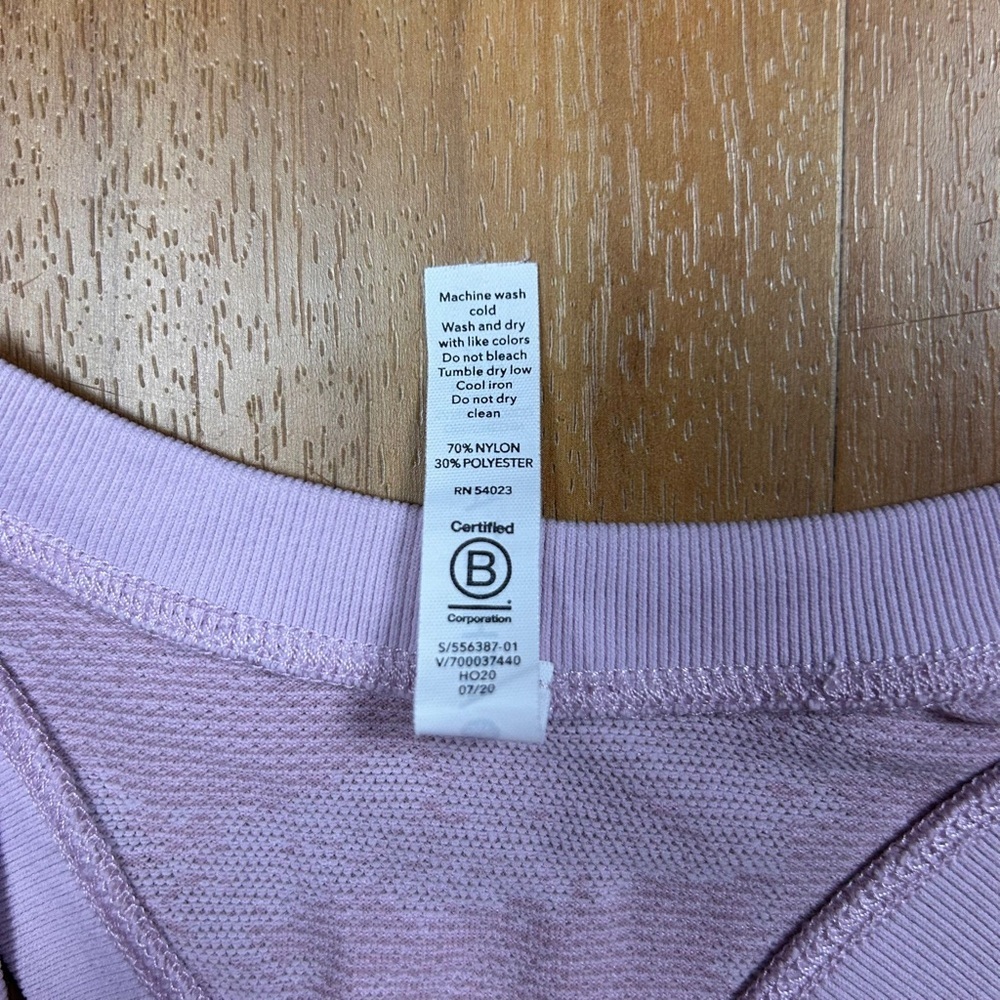Athleta Women’s Light Purple Patterned Tank Top Size XS - Picture 7 of 7